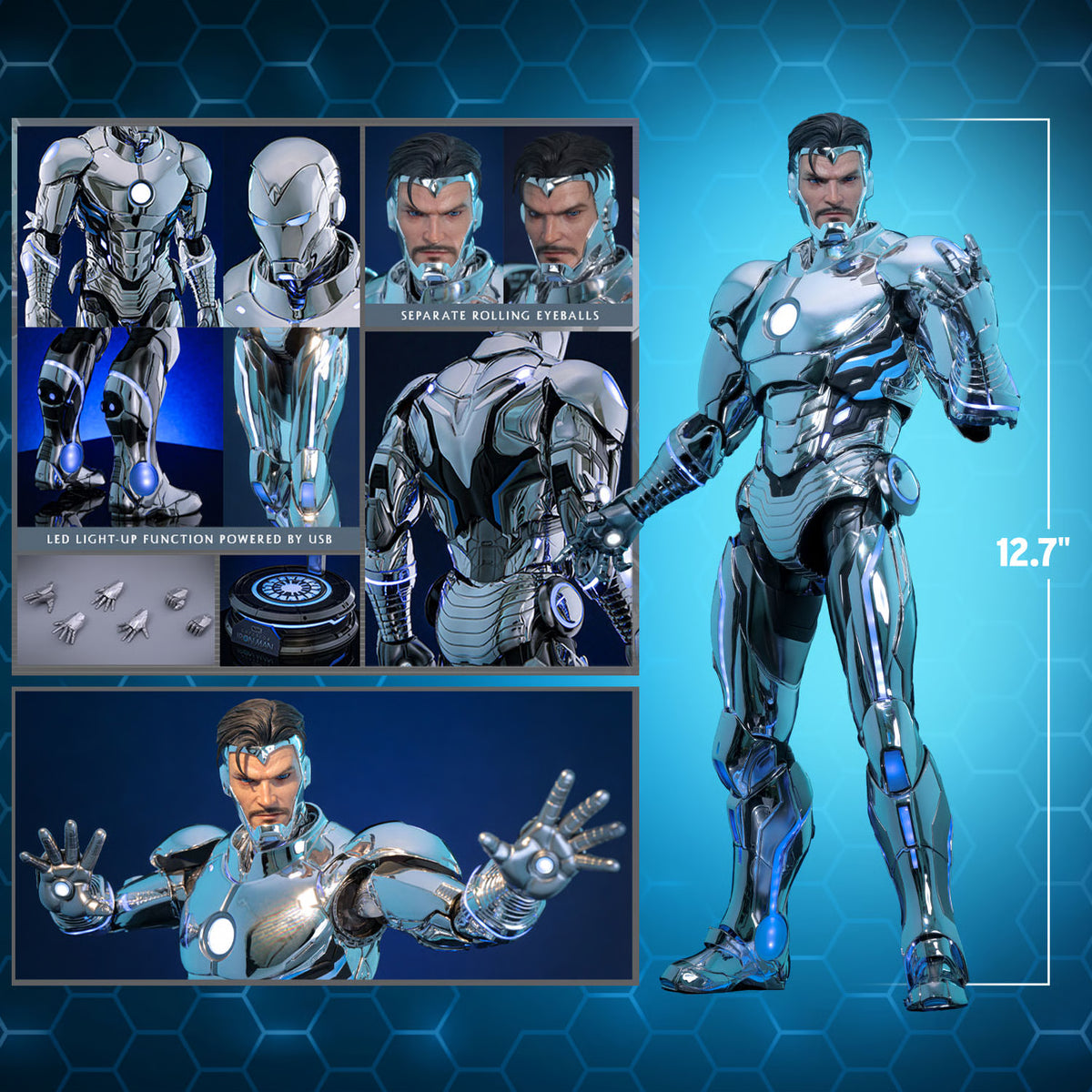 Superior Iron Man Sixth Scale Figure