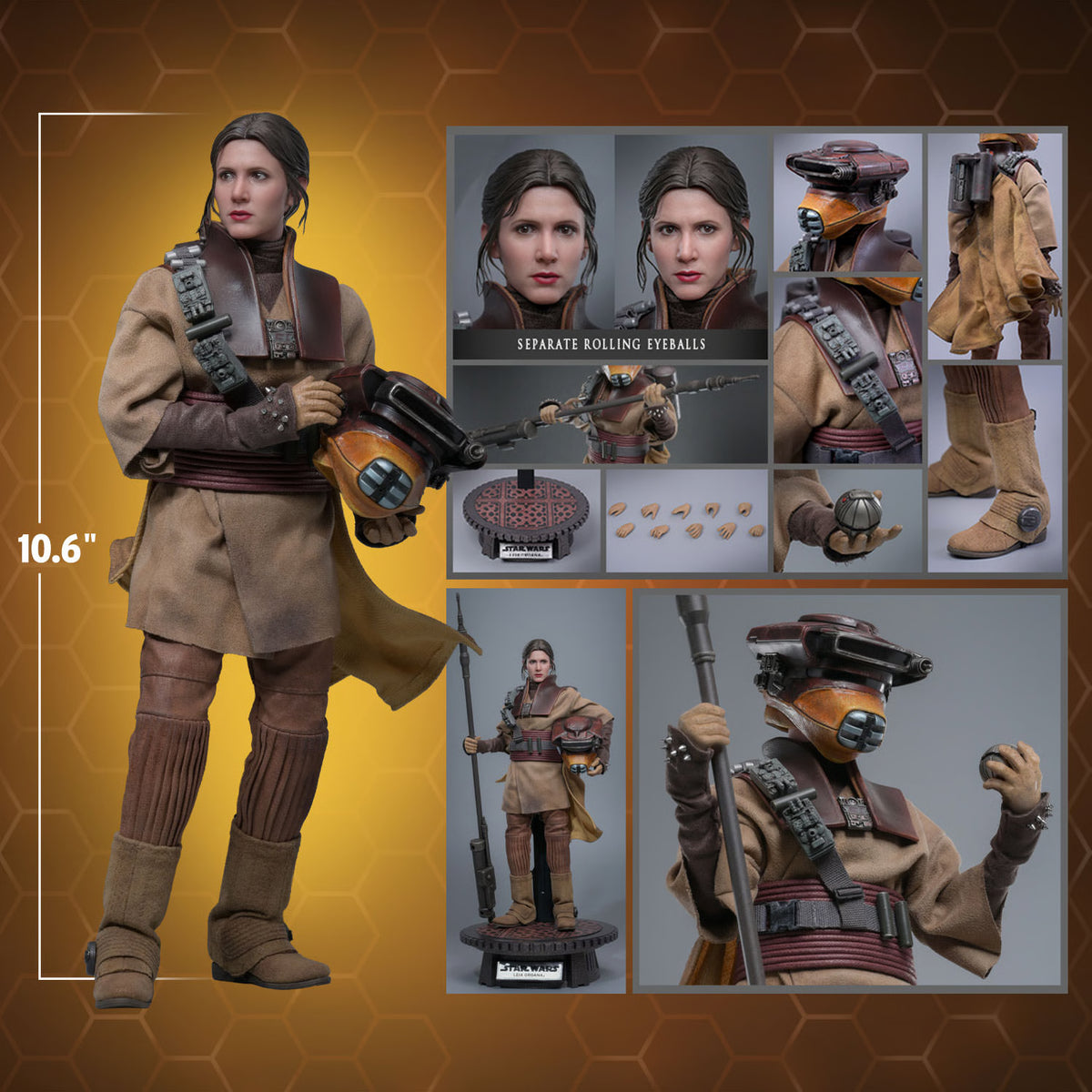 Leia Organa (Boushh Disguise)™ Sixth Scale Figure