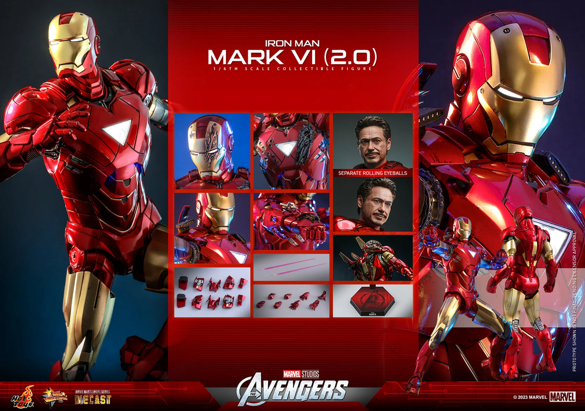 Iron Man Mark VI (2.0) Sixth Scale Figure