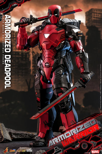 Armorized Deadpool Sixth Scale Collectible Figure