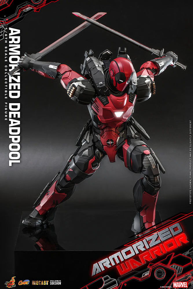 Armorized Deadpool Sixth Scale Collectible Figure
