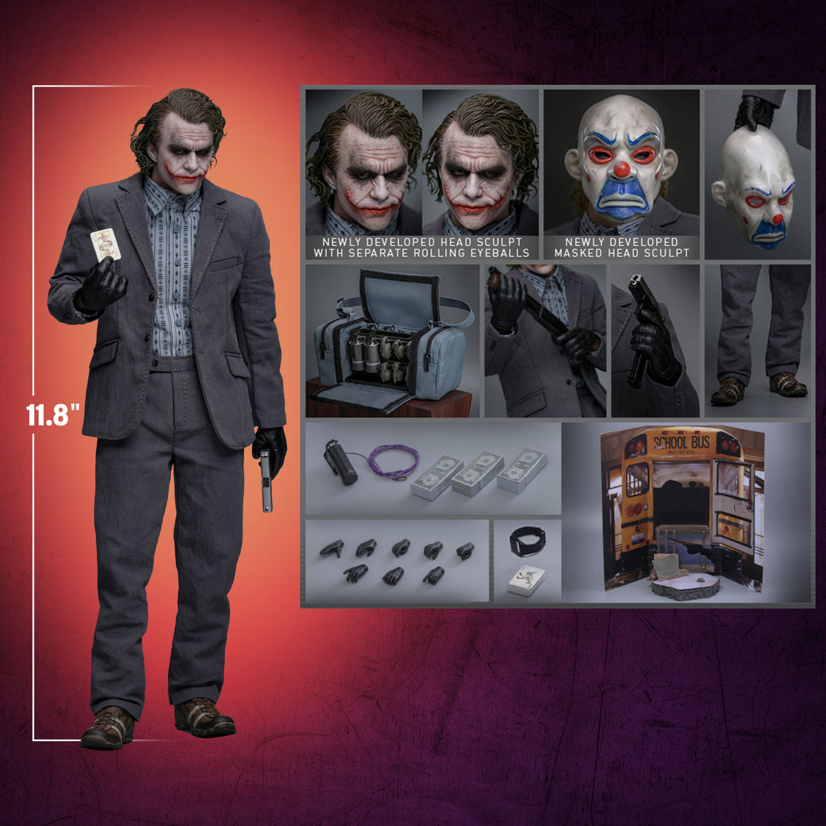 The Joker (Bank Robber Version) (Special Edition) Sixth Scale Figure