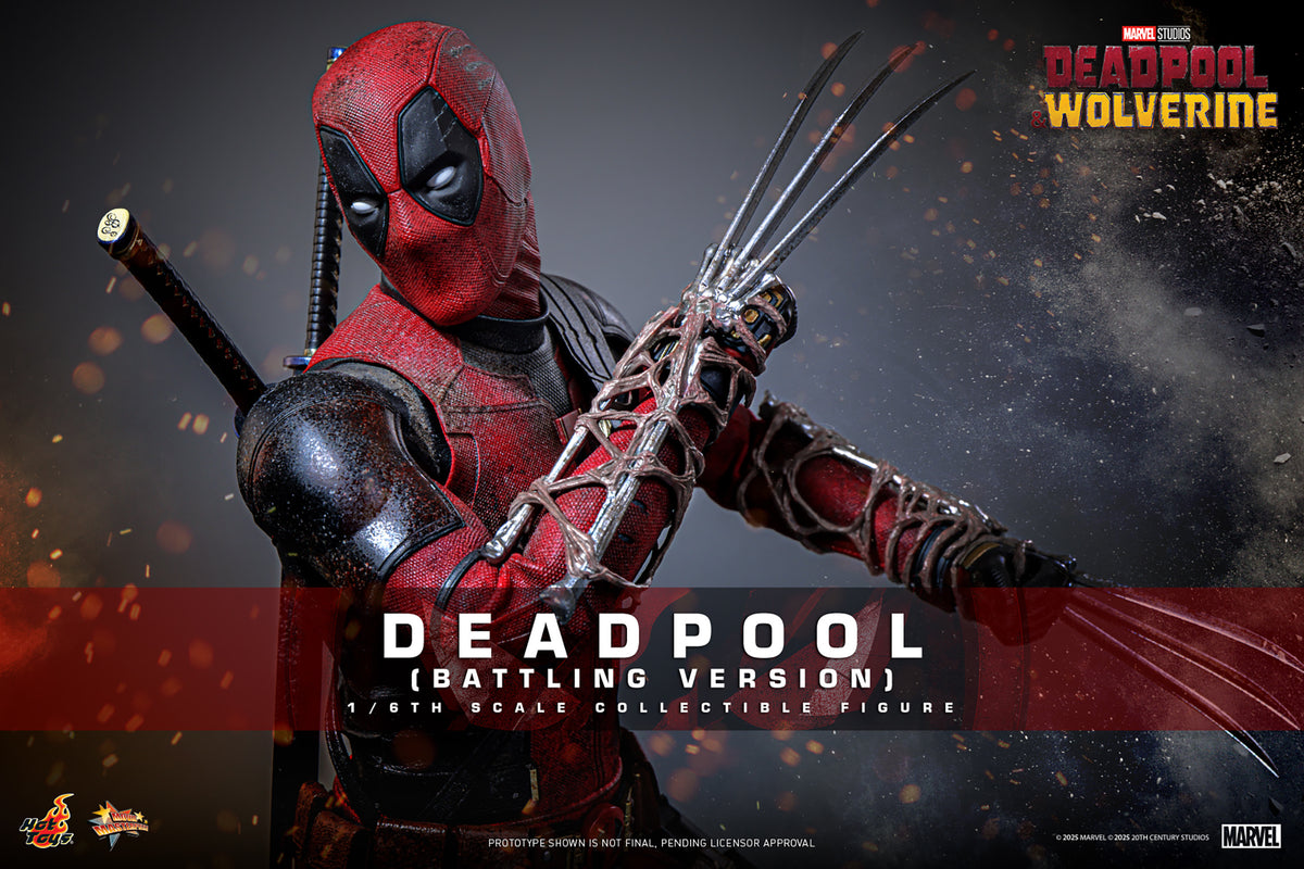 Deadpool (Battling Version) Sixth Scale Figure
