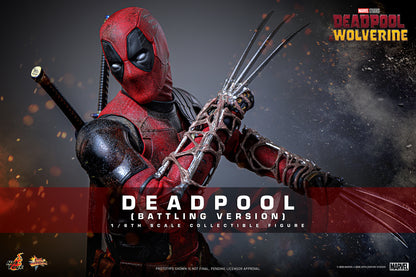 Deadpool (Battling Version) Sixth Scale Figure