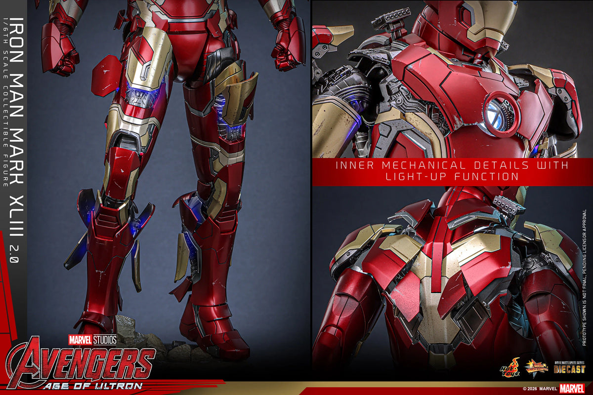 Iron Man Mark XLIII (2.0) Sixth Scale Figure