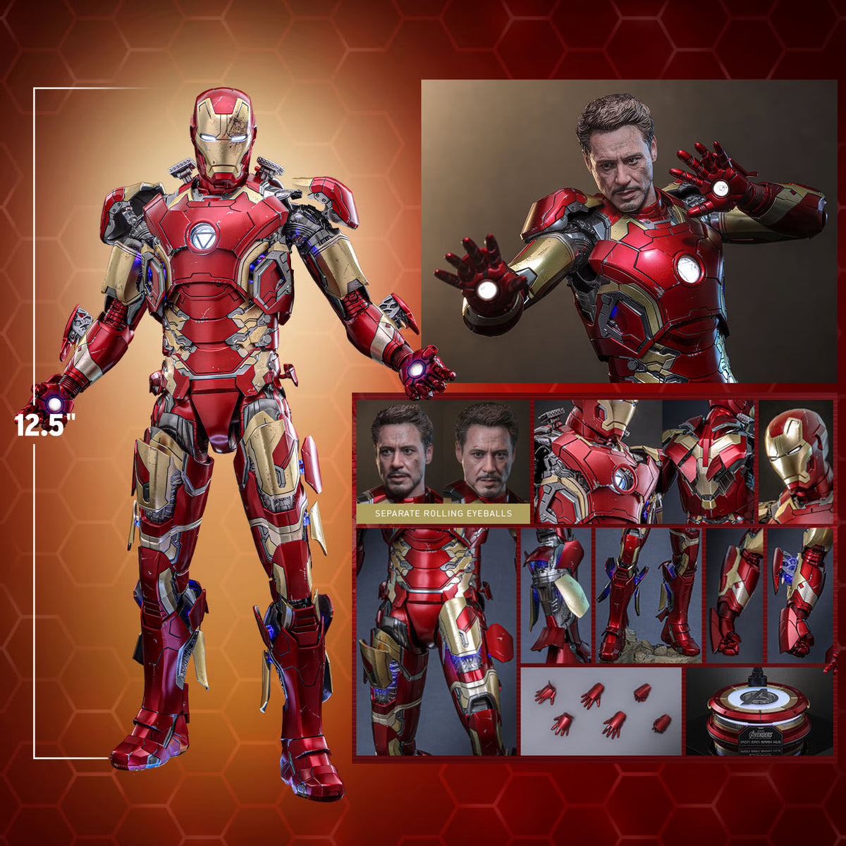 Iron Man Mark XLIII (2.0) Sixth Scale Figure