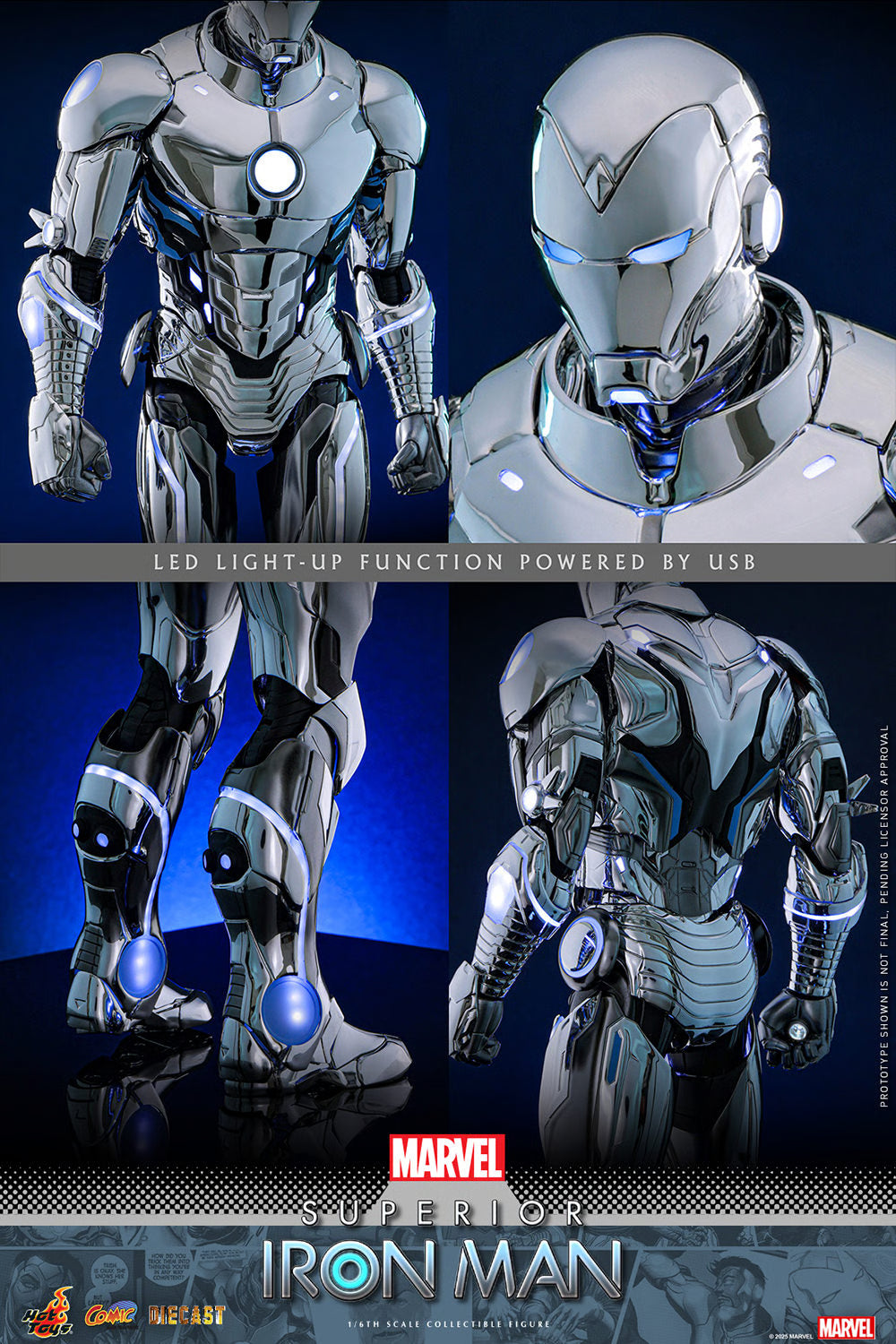 Superior Iron Man Sixth Scale Figure
