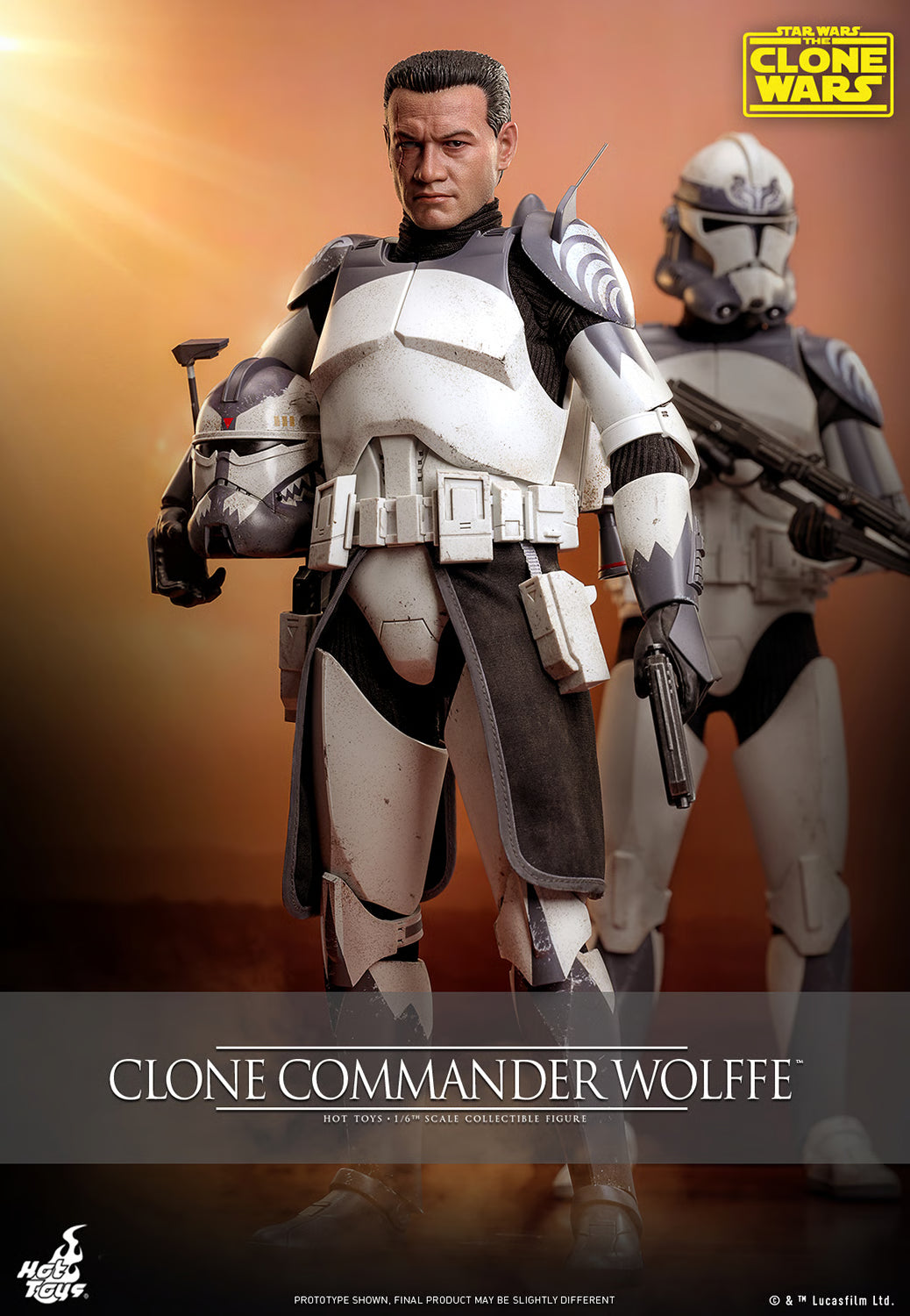 Clone Commander Wolffe™ Sixth Scale Figure