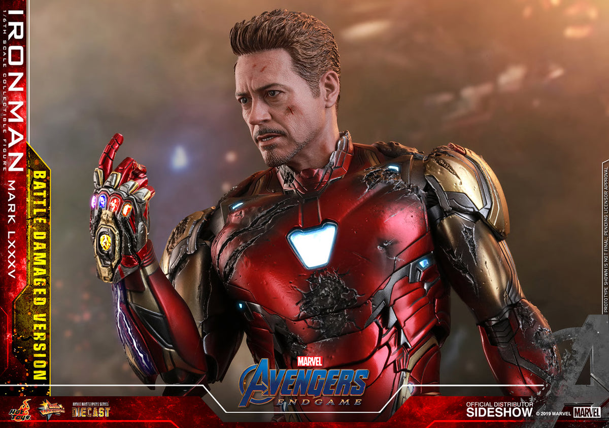 Iron Man Mark LXXXV (Battle Damaged Version)