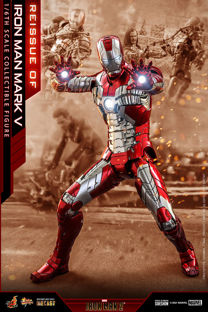 Marvel Iron Man Mark V Sixth Scale Figure
