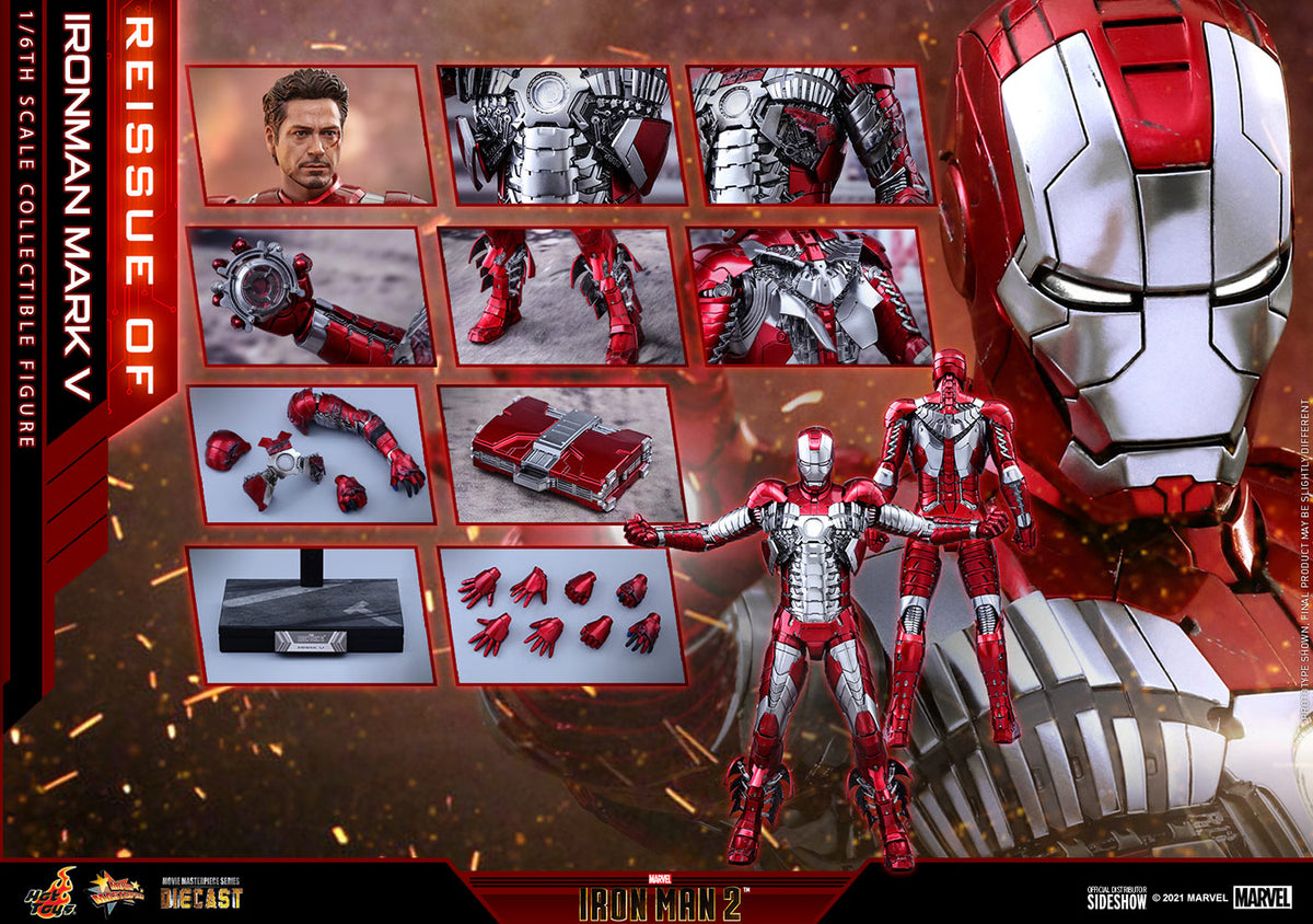 Marvel Iron Man Mark V Sixth Scale Figure