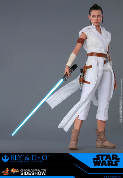 Rey and D-O Sixth Scale Figure